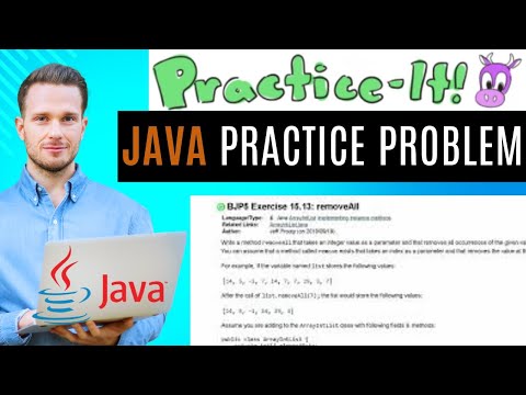 Java Practice It Exercise 15 13 Removeall Arraylist Implementing Instance Methods