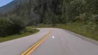 preview picture of video 'Ride from Kaslo to New Denver in the Kootenays'
