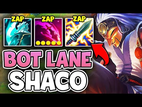 My NEW Favorite Shaco build gives you electric shivs (GET ZAPPED!)