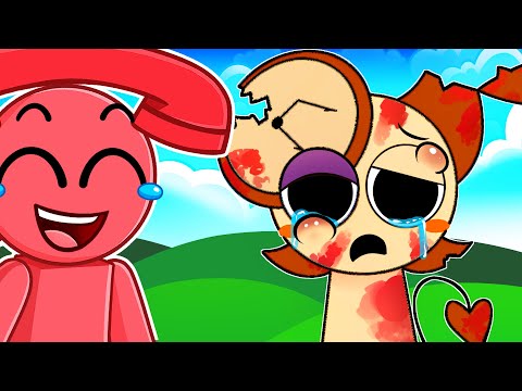 SPRUNKI Kick The Buddy, But with BROKER...