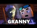 GRANNY IN MINECRAFT Horror Game ANIMATION Day 1 Reuploaded