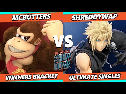 Scrims Showdown 89 - McButters (Donkey Kong) Vs. ShreddyWap (Wolf, Cloud) Smash Ultimate - SSBU