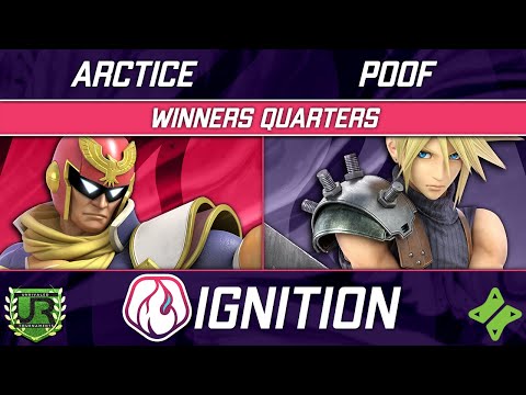 Arctice (Captain Falcon) vs poof (Cloud) - Ignition 316 WINNERS QUARTERS