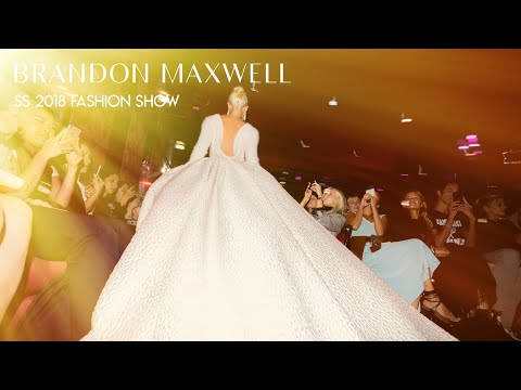 Spring Summer 2018 Runway Show | Brandon Maxwell