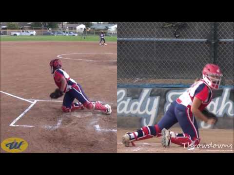 Madeleine Peters' Softball Skills Video - 2018 C/3B - Monarchs 18U-Gold