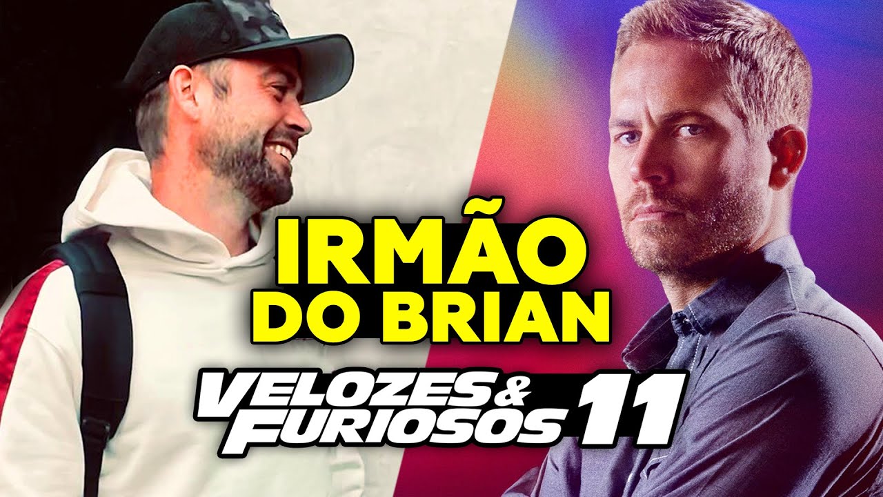 IRMÃO DO PAUL WALKER NO VELOZES E FURIOSOS 11: VIN DIESEL POSTOU, SERÁ VERDADE?
