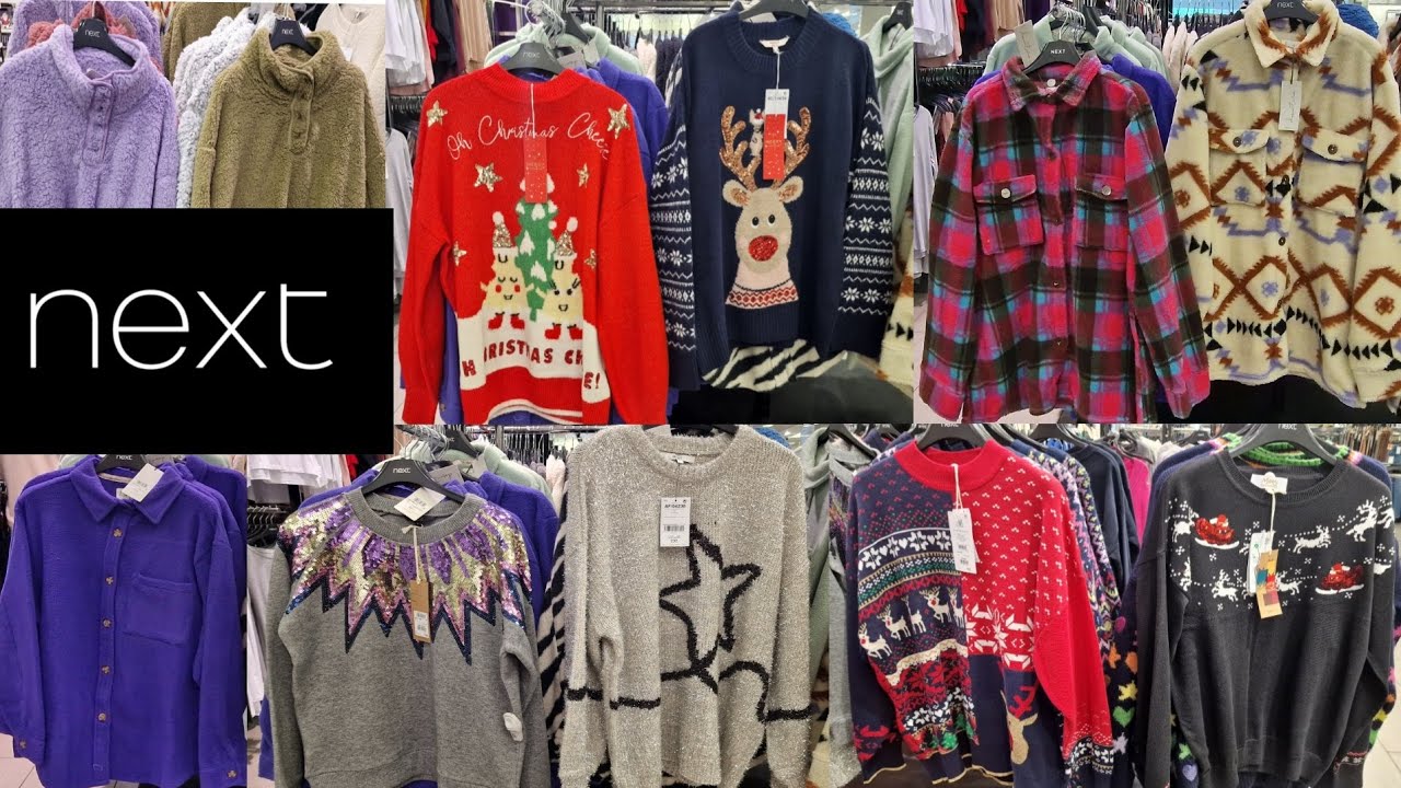 NEXT WOMEN CHRISTMAS SWEATERS & JUMPERS NEW COLLECTION 2022 | COME SHOP WITH ME #ukfashion #next