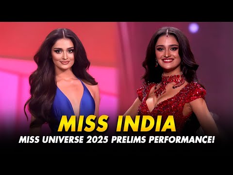 INDIA | Manika Vishwakarma’s Full Performance at Miss Universe 2025 Preliminary Competition | HD