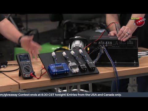 Line Output Converter Live Demo - KICKER UnMASKED - Shorts
