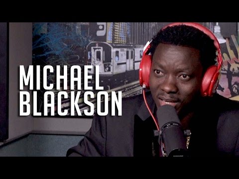 Michael Blackson Talks Coming Up w/ Kevin Hart + Sings National Anthem