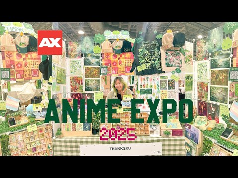 °✩My First Tabling @ ANIME EXPO!!✦ Artist Alley Vlog ✩°