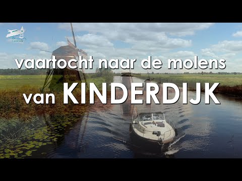 Boat trip to the windmills of Kinderdijk #motorboot