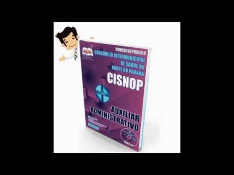 Apostila Concurso CISNOP-PR 2016 - Auxiliar Administrativo