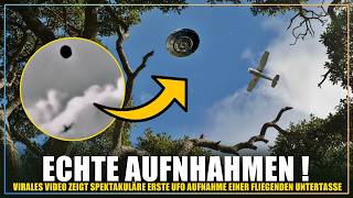 Grade viral: Erstes UFO Video einer „Fliegenden Untertasse“ entdeckt!
