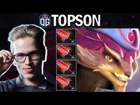 OG.TOPSON PANGOLIER WITH QUAD-CRYSTALIS - DOTA 2 7.24 GAMEPLAY
