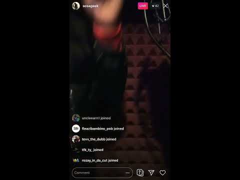 Sosa Geek In The Studio Making A Song 💫