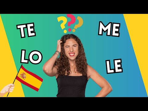 Sind „lo“ und „le“ austauschbar? | Spanisch ME TE LO LA LE:  Ultimativer TRICK zur Unterscheidung!