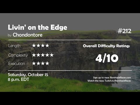 "Livin' on the Edge" by Chondontore - Romhack Race #212