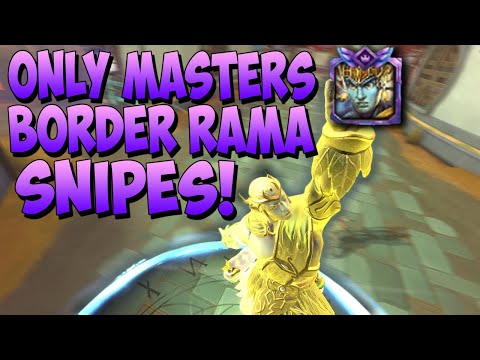 CURRENTLY THE ONLY MASTERS BORDER RAMA! DO THE SNIPES HOLD UP? - Masters Ranked Duel - SMITE