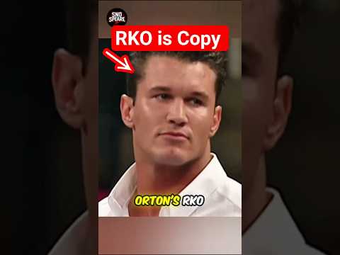 Randy Orton’s RKO move is a copied move! #wwe #wweraw