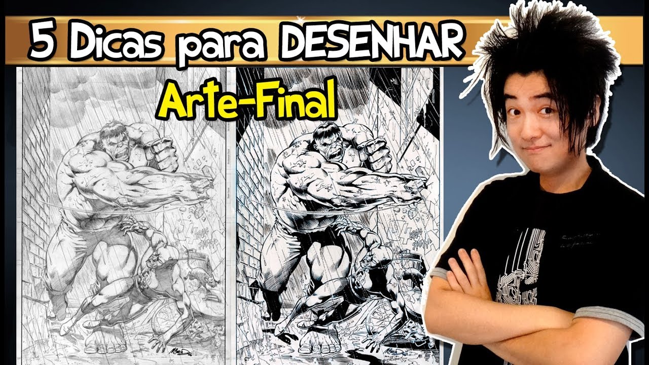 5 Dicas para DESENHAR ARTE-FINAL
