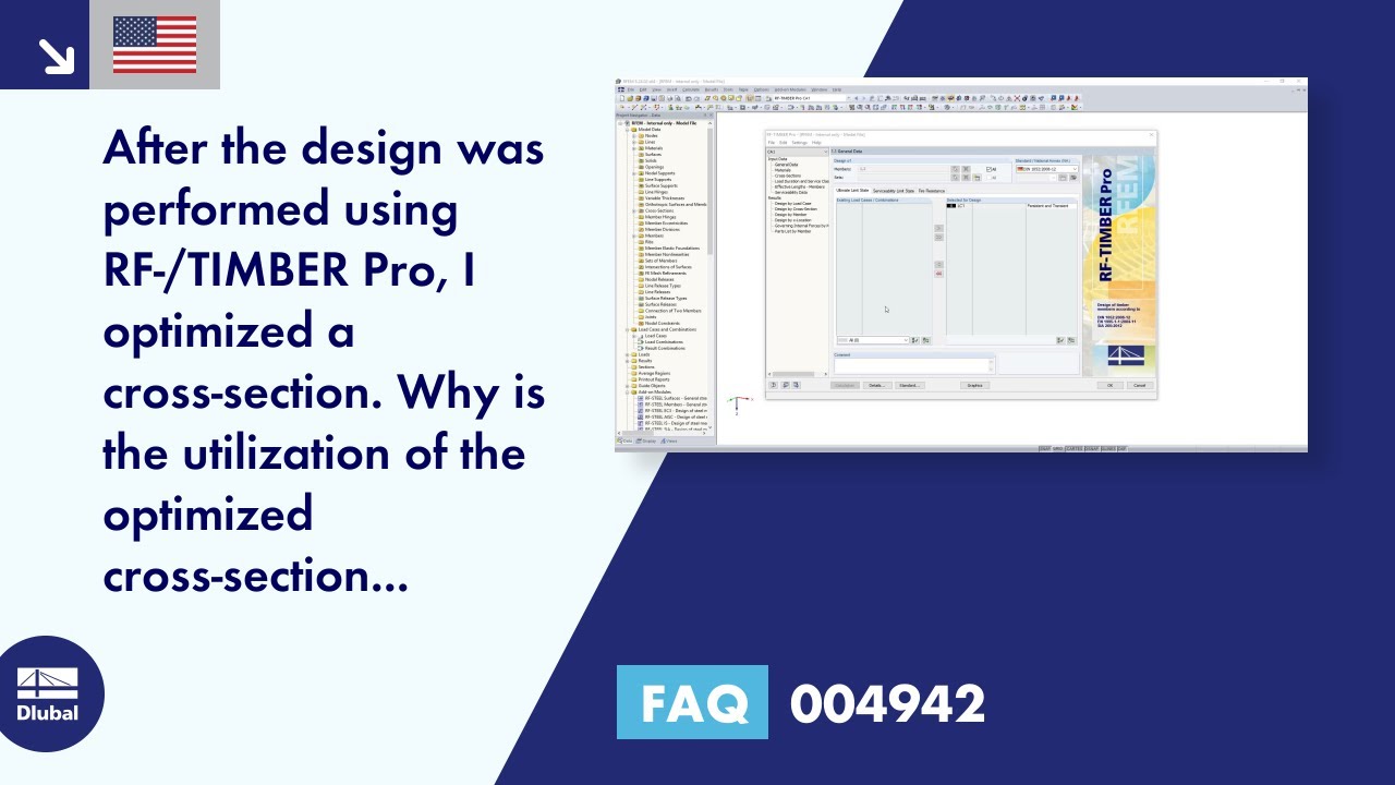 [EN] FAQ 004942 | After the design was performed using RF‑/TIMBER Pro, I optimized a cross-section ...