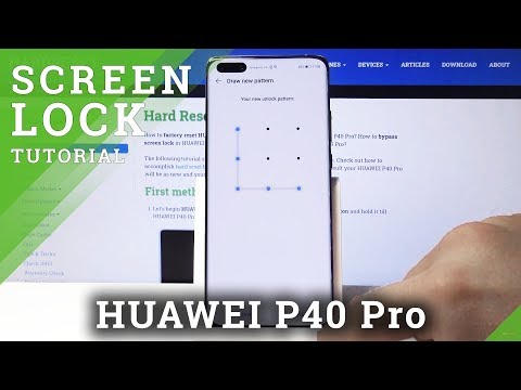 How to Change Lock Method in Huawei P40 Pro – Set Up Screen Lock
