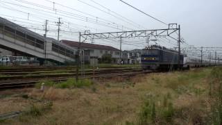 preview picture of video 'EF510-511+E3系 R26編成 甲種 新津駅出発'