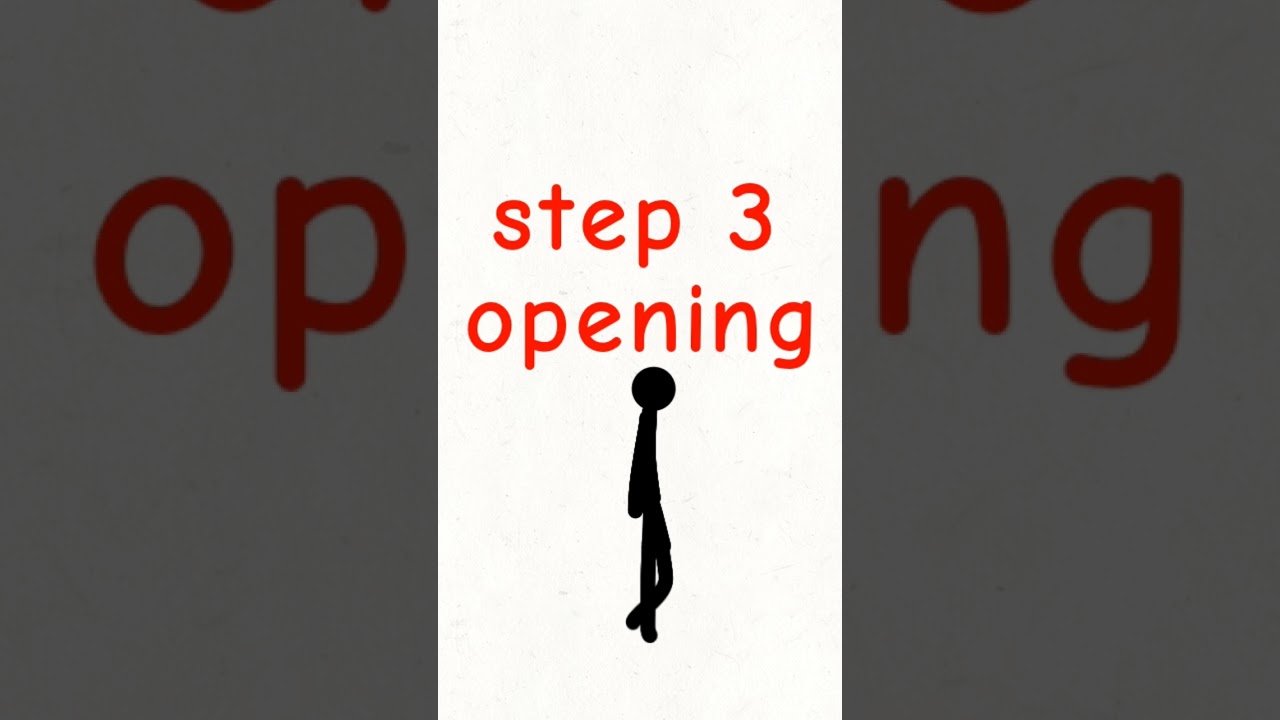 how to animate a stickman walk cycle #animation #flipaclip