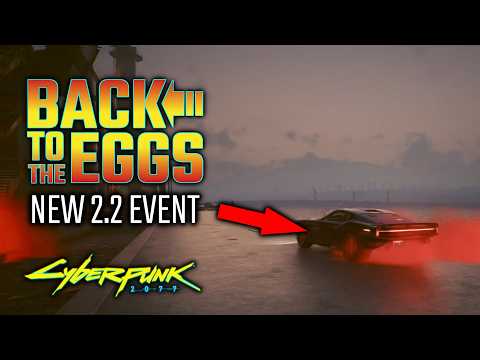 Cyberpunk 2077 2.2 Back To The Future Easter Egg