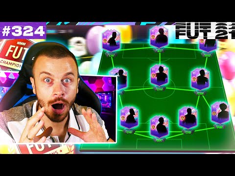 FIFA 21 I FINALLY COMPLETED MY UNIQUE FUT BIRTHDAY TEAM 2 SQUAD for FUT CHAMPIONS! MOST INSANE SQUAD