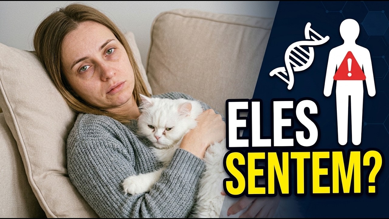 ?? GATO SENTE QUANDO UMA PESSOA ESTÁ DOENTE - Gatil Hauser