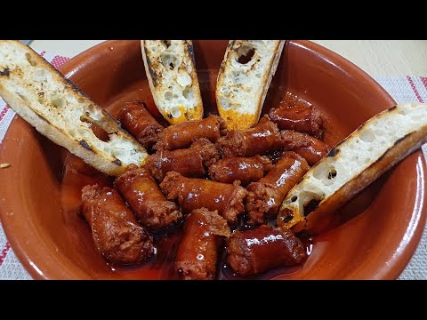 CHISTORRA A LA SIDRA (Típica de Pamplona)