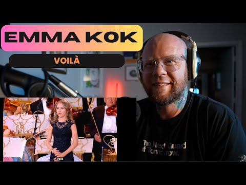 Emma Kok - Voilà with André Rieu | FIRST TIME REACTION. 15 Years old! (WOW)