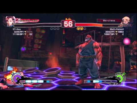 ST-Sea [Chun Li] Vs Matt-Hazard [Gouken] SSF4 AE Online Ranked Matches - PSN