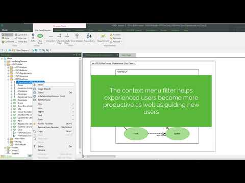Windchill Modeler 9.5 - Context Menu Filtering