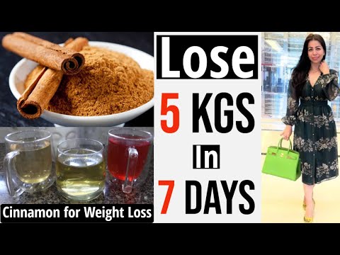 How To Lose Weight Fast With Cinnamon | Benefits, Uses In Hindi | Cinnamon Detox Drink | Fat to Fab Video