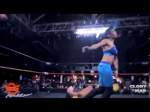 Sonya Strong Diving Scissor Roundhouse Kick