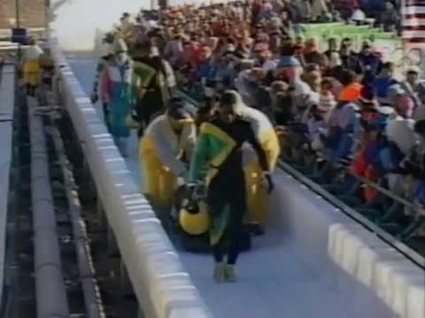 Crash of team jamaica at the olympic games in calgary
