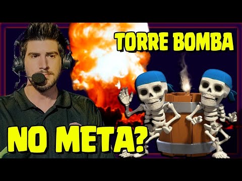 TORRE BOMBA VIROU META NO NOVO CLASH ROYALE?!