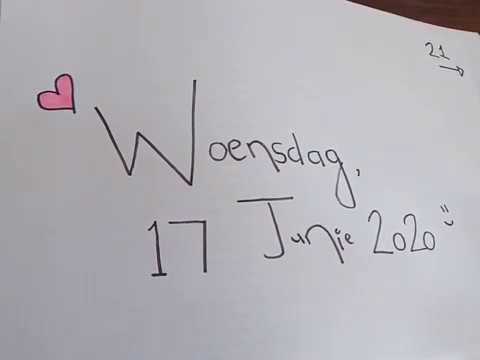 AFRIKAANS GRAAD 11: 17 Junie 2020 - periode 1 (17111)