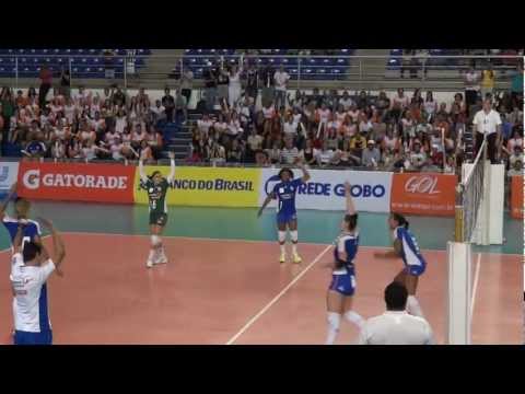 Superliga nacional de Vôlei Feminino 2012/2013 //\\ USIMINAS 3 x  0 UNILEVER RJ