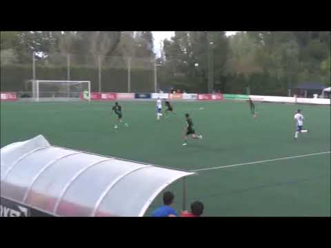 Resumen del partido, C.D. Zuera 1-1 C.D. Sariñena. (Incluye los goles).