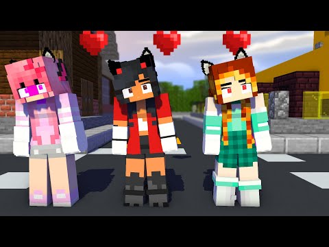 FIRST MEET SHUFFLE DANCE ULTIMA APHMAU, KIM & KC - MINECRAFT ANIMATION #shorts