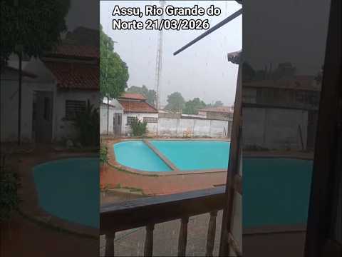 🇧🇷 ASSU, RIO GRANDE DO NORTE #chuvas #rain #travel #relax