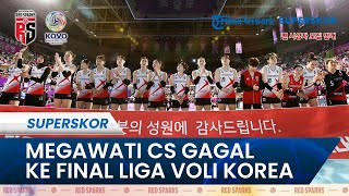 Jalan ke Final Megawati Cs Tertunda, Pink Spiders Hajar Red Sparks 3-0 di Play-off Liga Voli Korea