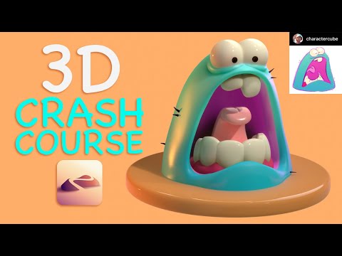 Nomad Sculpt Crash Course! Character Cube's Disgruntled Blob