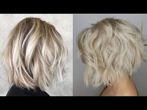 Messy Bob Hairstyles. The Most Modern Haircuts 2021