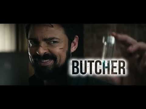 End-card vibe from the trailer: title slate over black as guitars snarl