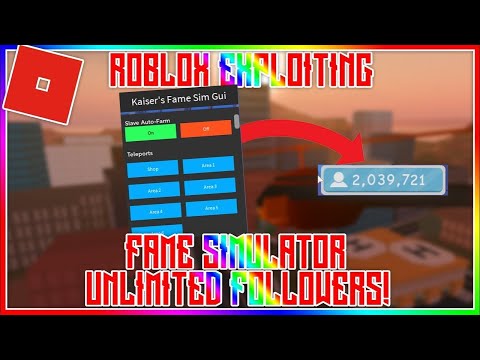 Fame Simulator Script Farm And Run Tinkerrtinker Video Free | Roblox fame simulator script Fame Simulator Script Farm And Run Tinkerrtinker Video Free - new fame simulator op script auto farm extra money vip